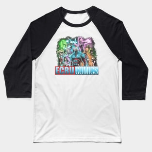 ECRUCOMICS HEROES Baseball T-Shirt